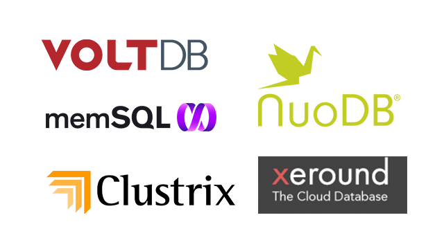 Featured Benchmarks: VoltDB, NuoDB, Xeround, TokuDB, Clustrix, and MemSQL