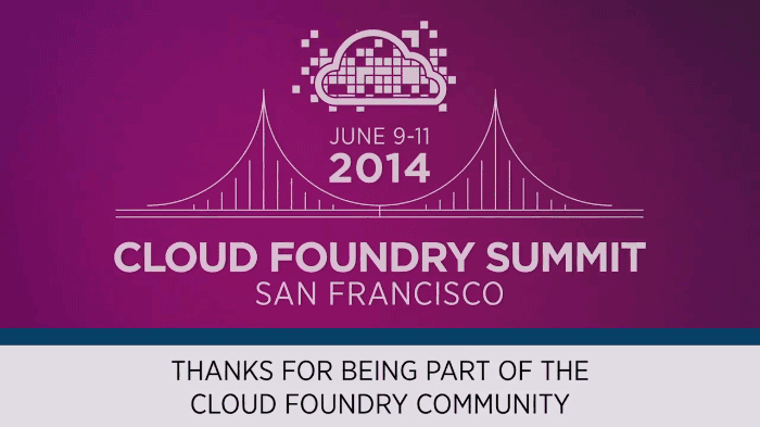 Cloud Foundry Partnering 101: Integration Cloud-Foundry-Partnering-101-CF-Summit-14_2