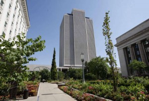 Office Building of LDS Church in downtown Salt Lake City