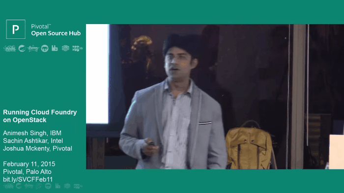 Cloud Foundry on OpenStack at IBM animes-singh-cf-openstack
