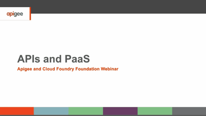 Running Microservices and APIs with Cloud Foundry