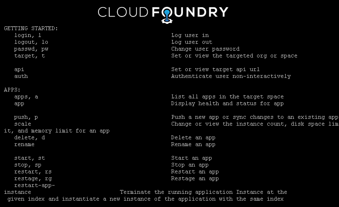 Dies Koper Announces Latest Cut of Cloud Foundry CLI (v6.14.1)