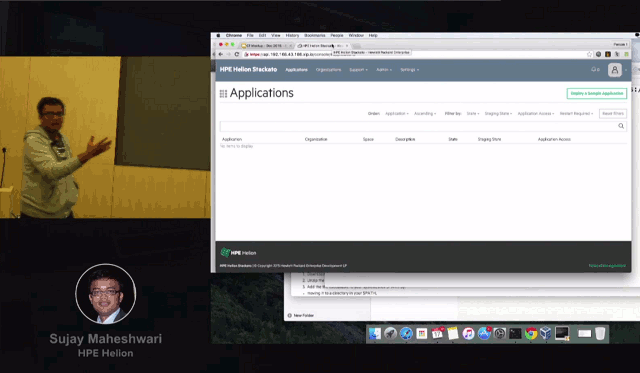 Demo: Configuring HPE Helion Stackato on a Laptop