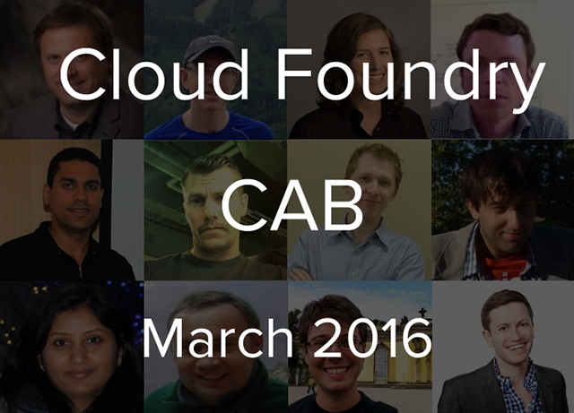 Cloud Foundry Advisory Board Meeting, March 2016: Ops/Devs Certification