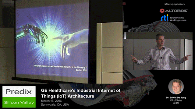 GE Predix and the DDS Standard Transform Healthcare, Control Robots