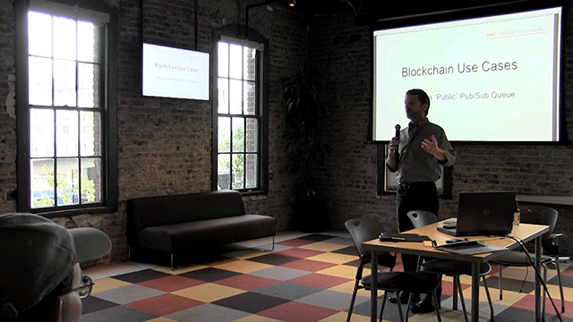 Blockchain as a Single, Persistent Publish / Subscribe Queue