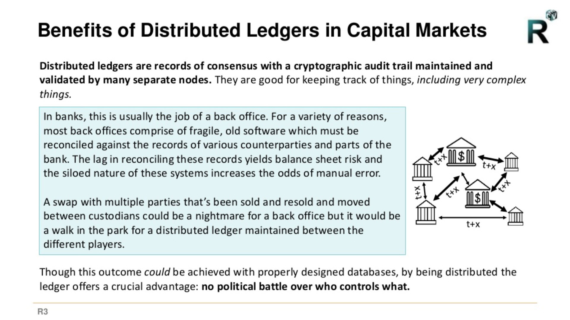 Kathleen Breitman hyperledger blockchain benefits of distributed ledger in capital markets