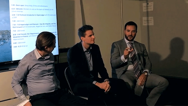 A Panel: Blockchain May Change the Way Financial Orgs Operate