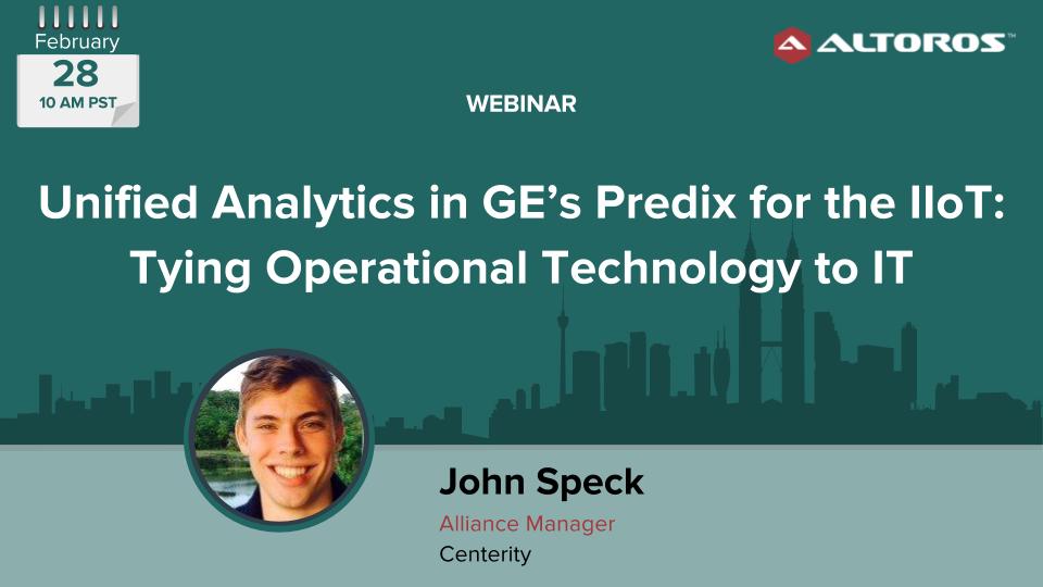 Predix Webinar