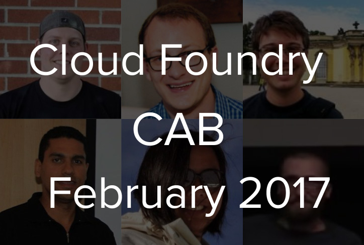 Cloud Foundry Advisory Board Meeting, Feb 2017: CAPI and CredHub Updates