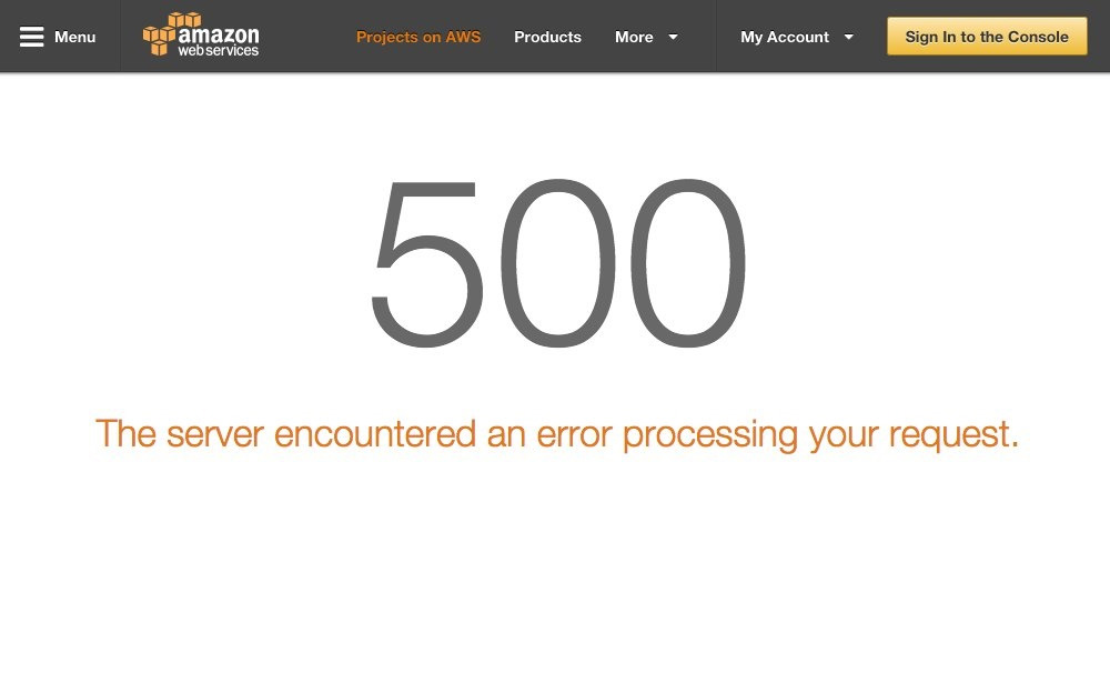 Amazon AWS Cloud Foundry Outage Web Service Down v2