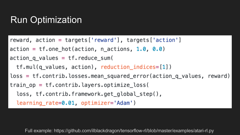 reinforcement-learning-with-tensorflow-optimization-of-a-q-network