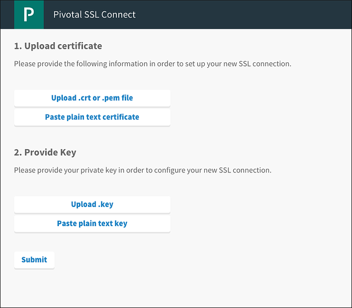 Pivotal CF TLS for Custom Domains