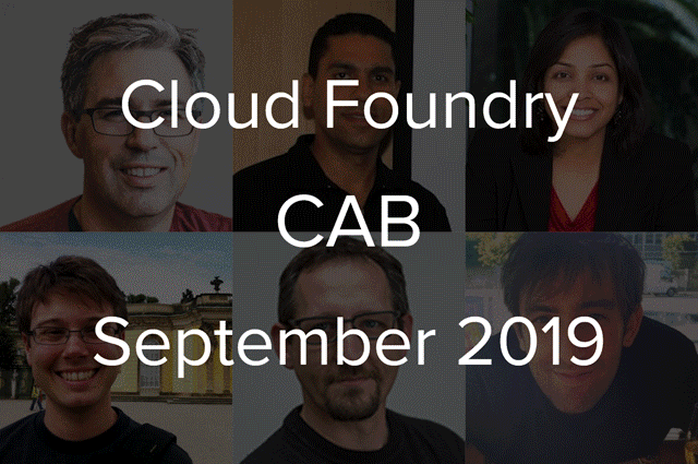 Cloud Foundry Advisory Board Meeting, Sep 2019: Notes from the Hague