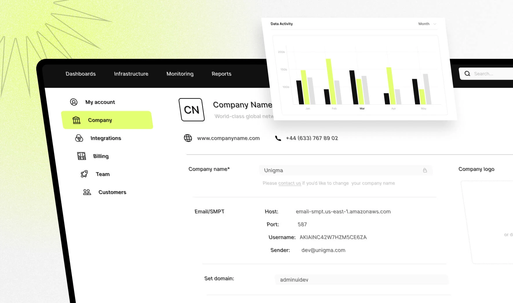 A Platform for Monitoring Multi-Cloud Infrastructures