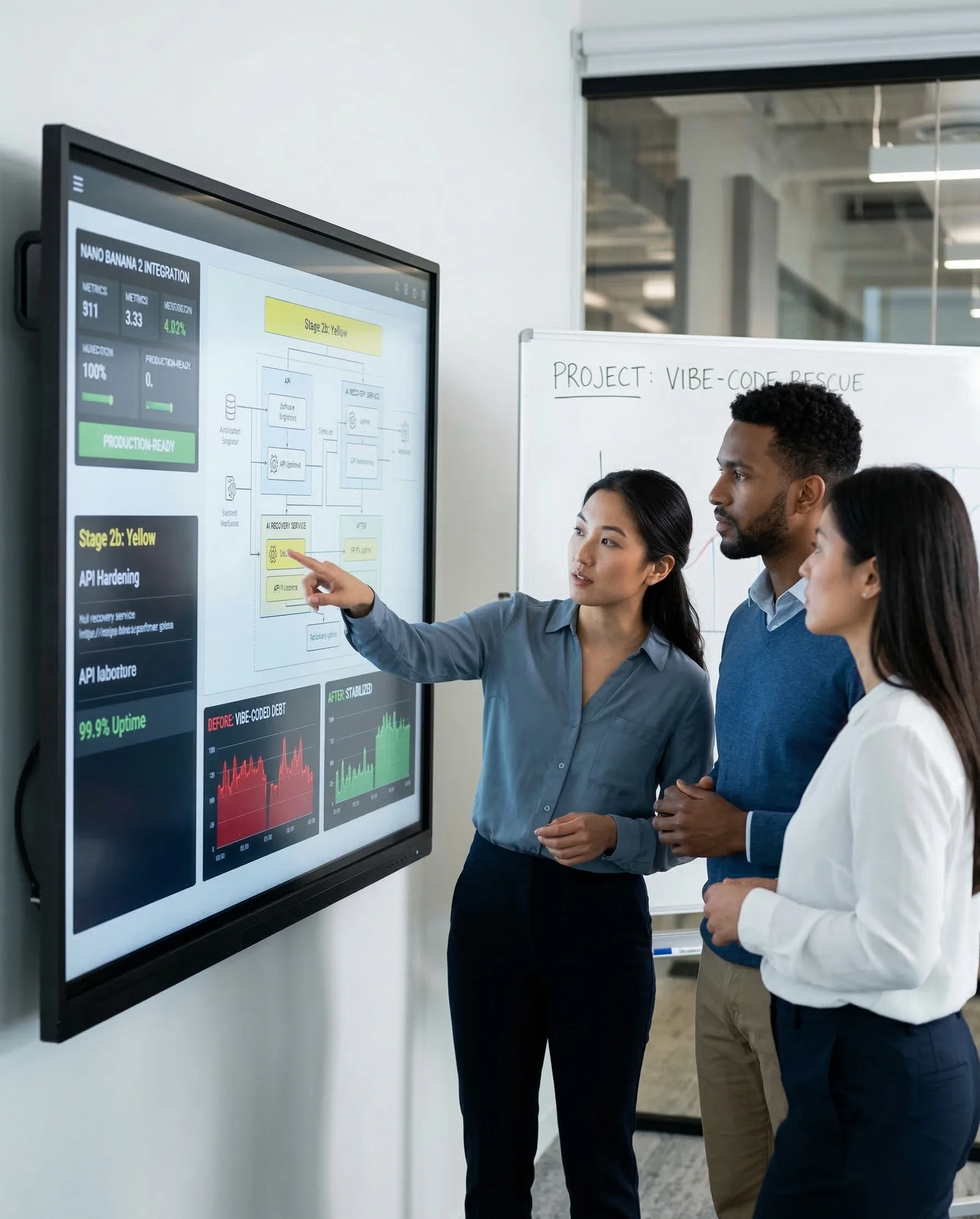 Stabilizing an AI-Built SaaS Platform for Production Deployment